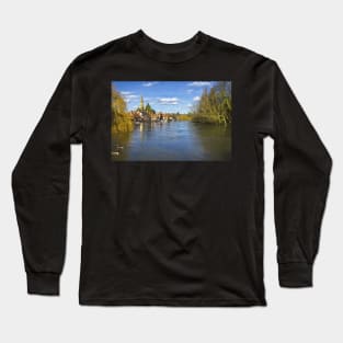 Gulls over Abingdon Long Sleeve T-Shirt